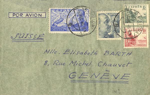 0000012797 - Spain. Spanish State Air Mail