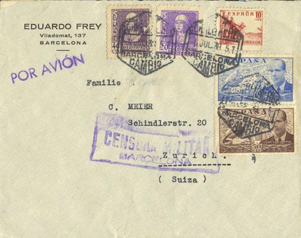 0000012806 - Spain. Spanish State Air Mail