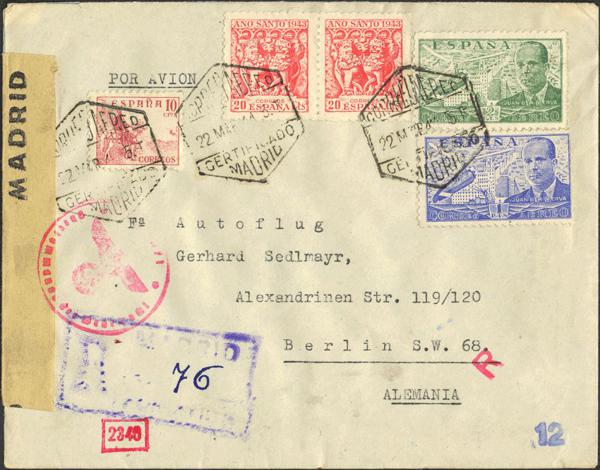 0000012830 - Spain. Spanish State Air Mail