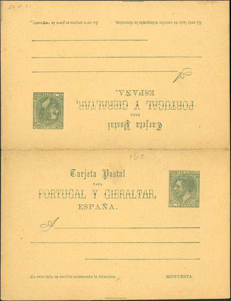 0000012844 - Entero Postal. Oficial