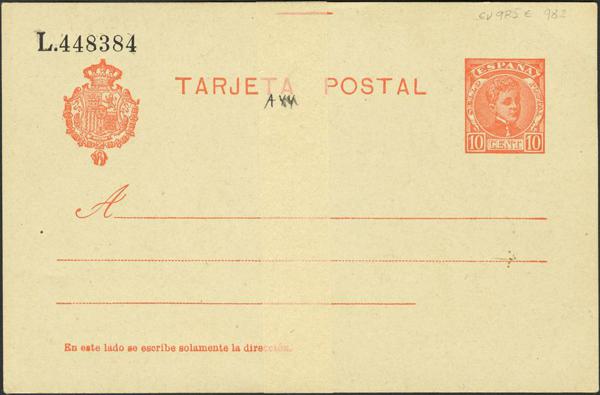 0000012982 - Entero Postal. Oficial