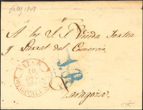 0000013508 - Cataluña. Prefilatelia