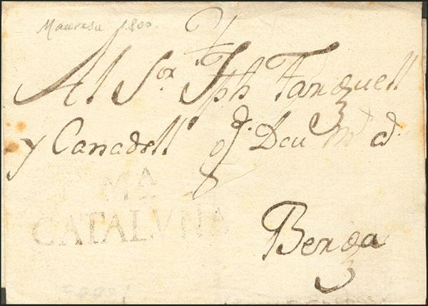 0000013554 - Cataluña. Prefilatelia