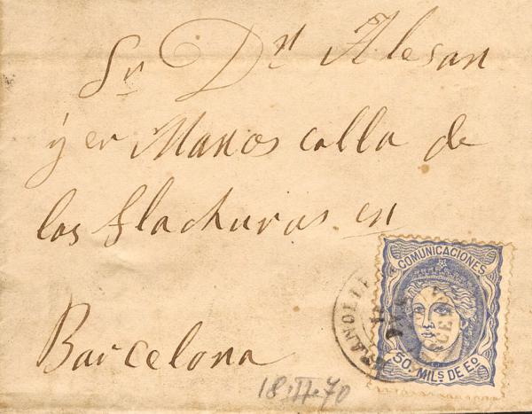 0000013645 - Cataluña. Historia Postal