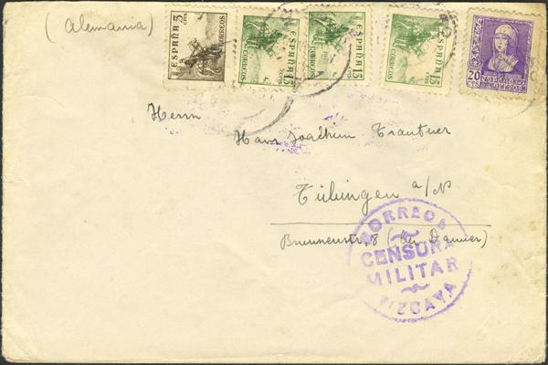 0000014718 - Zona Nacional. Censura Militar Bando Nacional