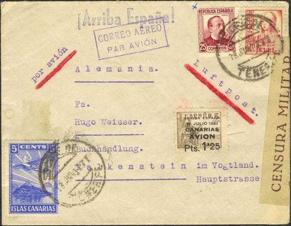 0000014777 - Zona Nacional. Censura Militar Bando Nacional