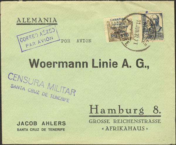 0000014779 - Zona Nacional. Censura Militar Bando Nacional