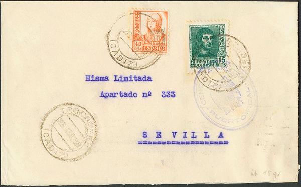 0000014806 - Zona Nacional. Censura Militar Bando Nacional