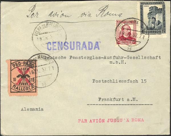 0000014814 - Zona Nacional. Bando Nacional Correo Aéreo