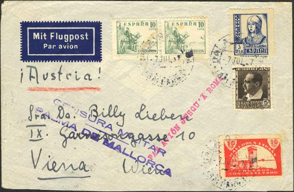 0000014817 - Zona Nacional. Bando Nacional Correo Aéreo