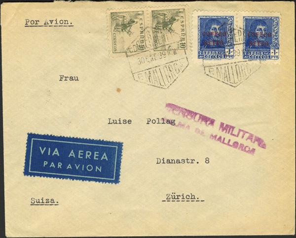 0000014818 - Zona Nacional. Bando Nacional Correo Aéreo