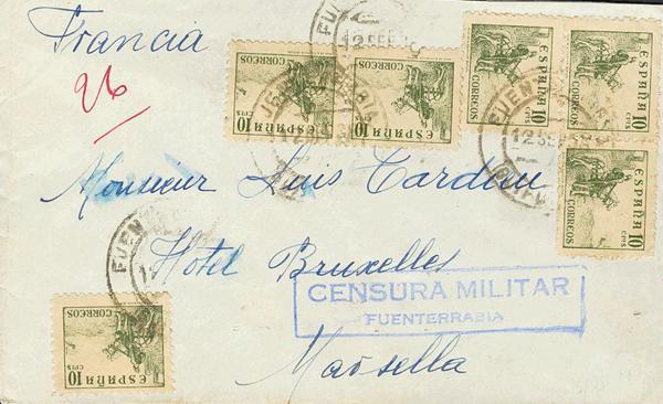 0000014875 - Zona Nacional. Censura Militar Bando Nacional