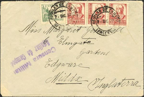 0000014894 - Zona Nacional. Censura Militar Bando Nacional