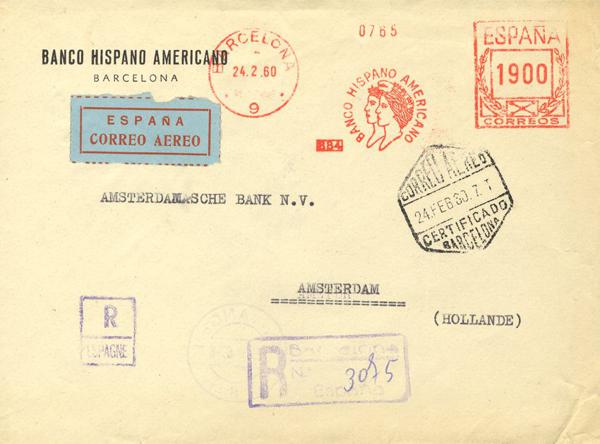 0000014896 - Other sections. Roller Postmark / Mechanical Franking