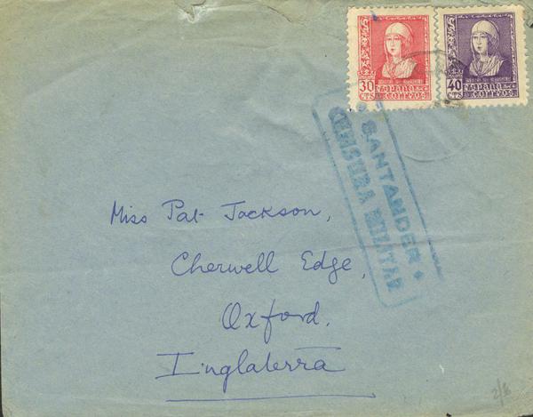 0000014982 - Zona Nacional. Censura Militar Bando Nacional