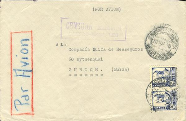 0000014983 - Zona Nacional. Censura Militar Bando Nacional