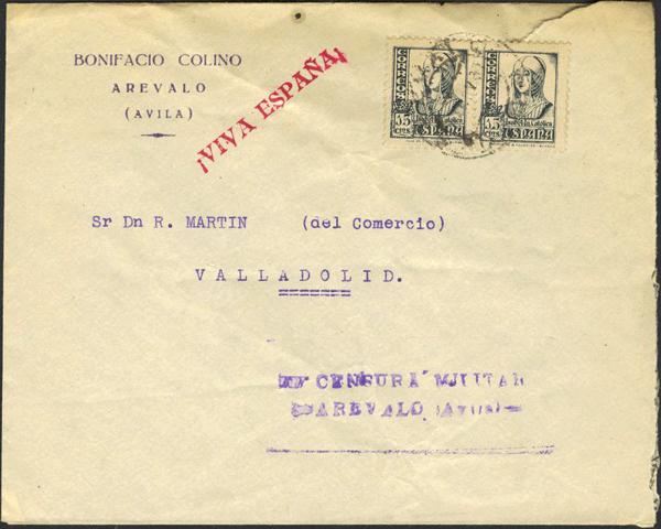 0000014987 - Zona Nacional. Censura Militar Bando Nacional