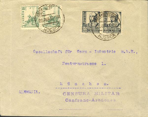 0000015008 - Zona Nacional. Censura Militar Bando Nacional