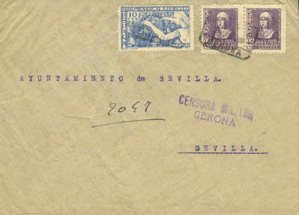 0000015036 - Zona Nacional. Censura Militar Bando Nacional