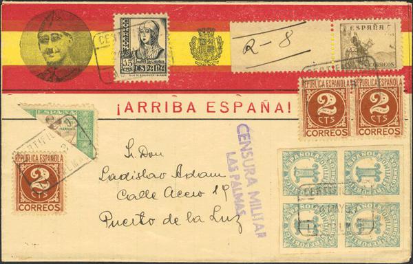 0000015528 - Zona Nacional. Bando Nacional Correo Certificado