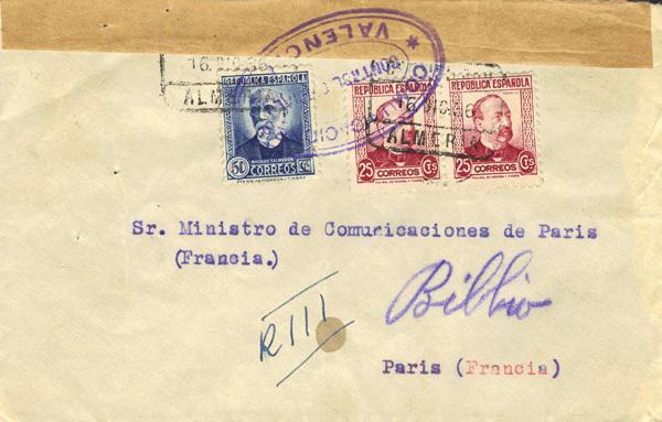 0000015534 - Zona Republicana. Bando Republicano Correo Certificado