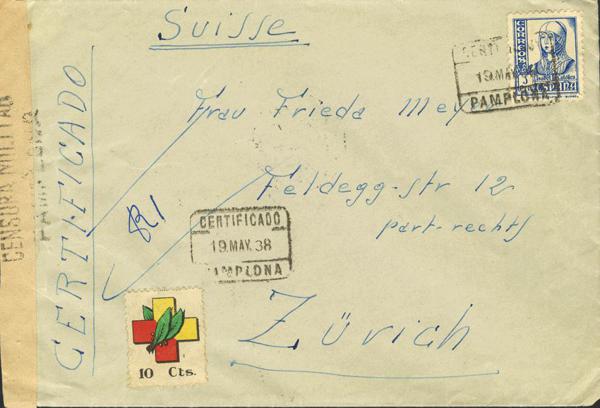 0000015548 - Zona Nacional. Bando Nacional Correo Certificado