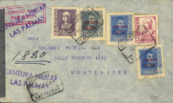 0000015552 - Zona Nacional. Bando Nacional Correo Certificado