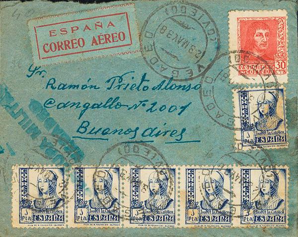 0000015555 - Zona Nacional. Bando Nacional Correo Aéreo