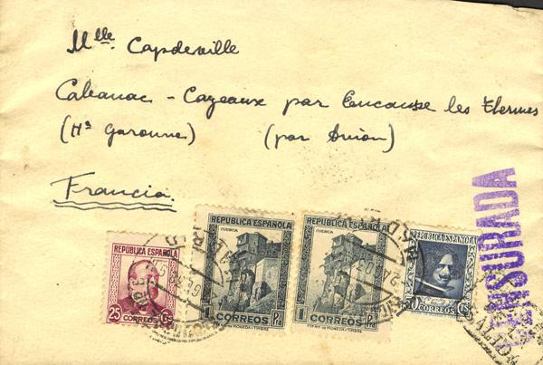 0000015599 - Zona Republicana. Bando Republicano Correo Aéreo