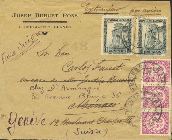 0000016011 - Zona Republicana. Bando Republicano Correo Aéreo