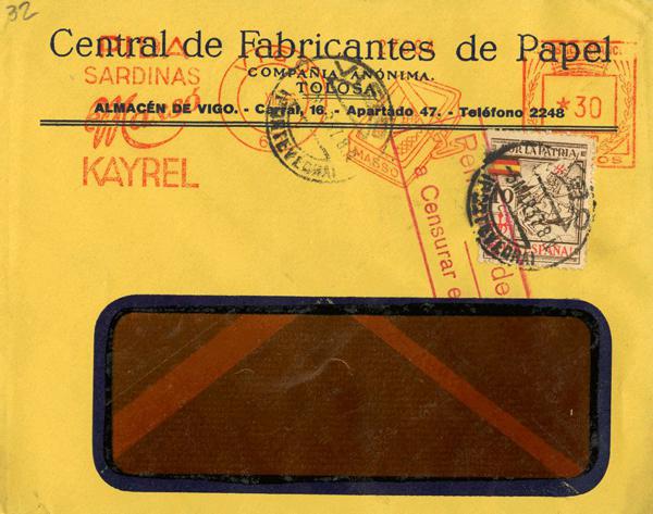 0000016072 - Other sections. Roller Postmark / Mechanical Franking