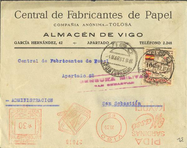 0000016079 - Other sections. Roller Postmark / Mechanical Franking