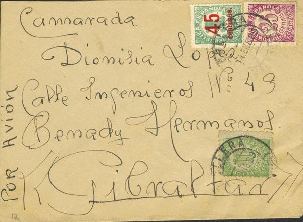 0000016084 - Zona Republicana. Bando Republicano Correo Aéreo