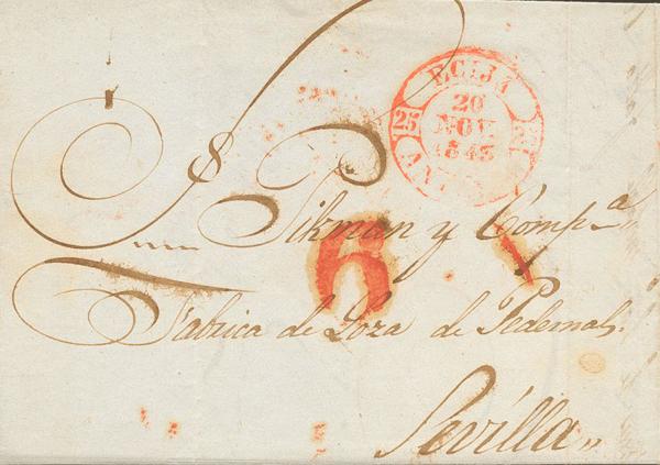 0000017659 - Andalusia. Prephilately