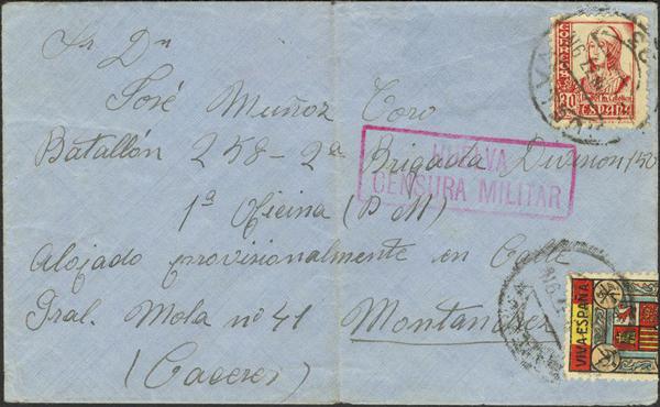 0000017757 - Zona Nacional. Censura Militar Bando Nacional