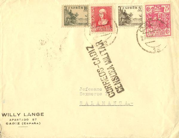 0000018303 - Andalusia. Postal History