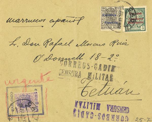 0000018575 - Andalusia. Postal History