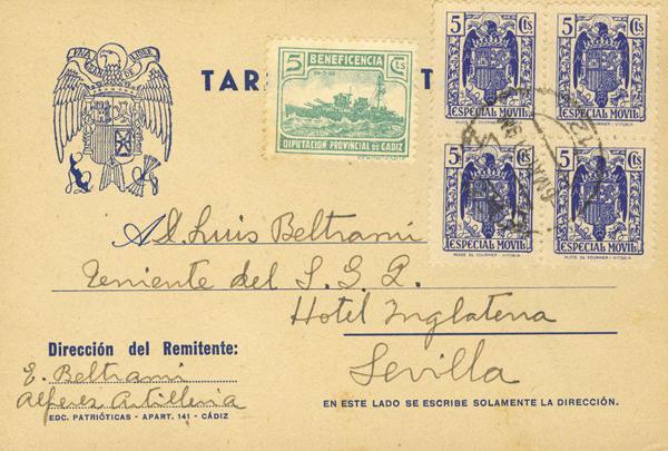 0000018587 - Andalusia. Postal History
