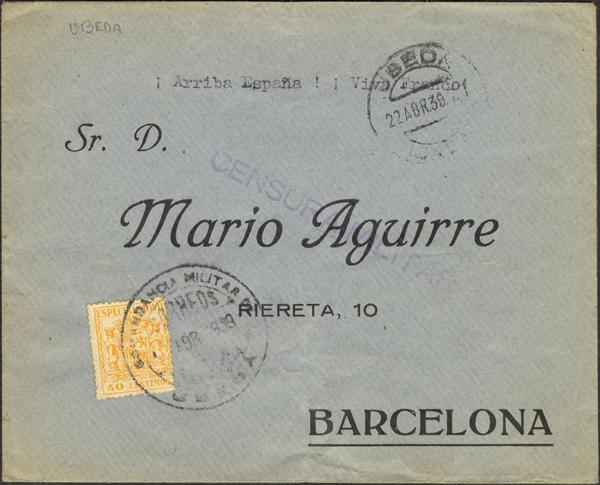 0000018609 - Andalusia. Postal History