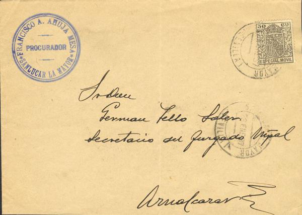 0000018644 - Andalusia. Postal History