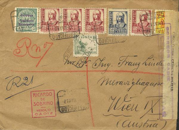 0000018926 - Zona Nacional. Bando Nacional Correo Certificado