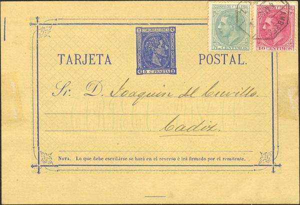 0000019753 - Entero Postal. Oficial