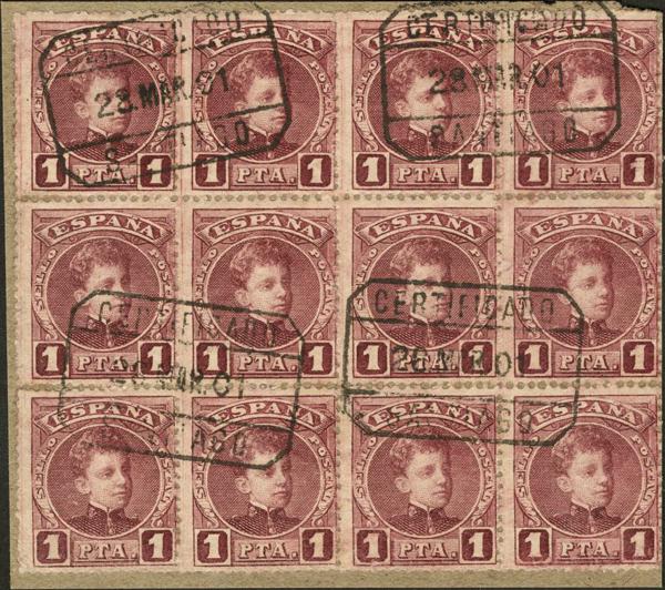 0000021793 - España. Alfonso XIII Correo Certificado