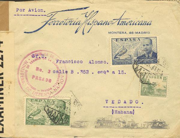 0000022238 - España. Estado Español Correo Aéreo