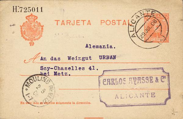 0000023285 - Comunidad Valenciana. Historia Postal