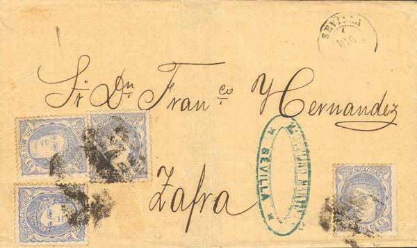 0000023694 - Andalusia. Postal History