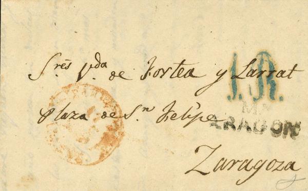 0000023704 - Aragón. Prefilatelia