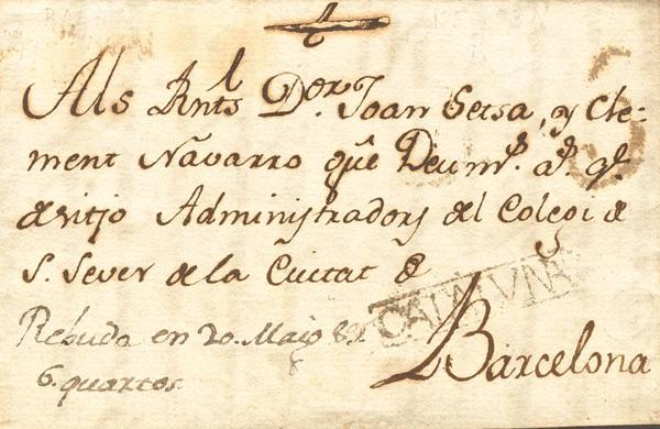 0000023959 - Cataluña. Prefilatelia