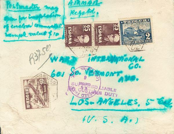 0000025065 - Former Spanish colonies. Tangier