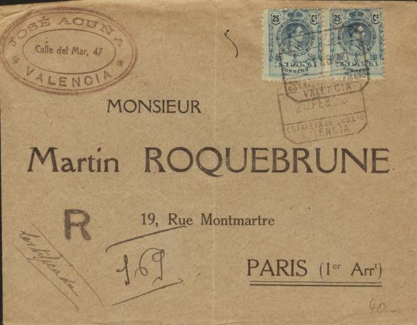 0000025313 - Comunidad Valenciana. Historia Postal